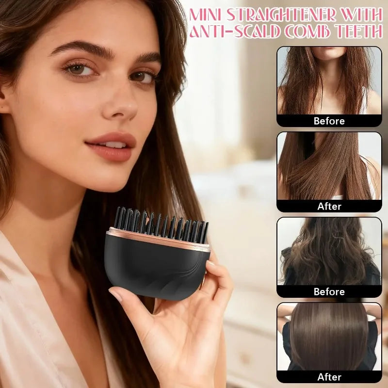 Mini Straightener Brush