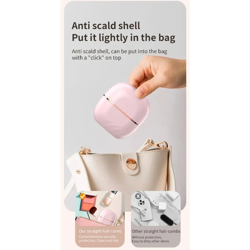 Mini Straightener Brush